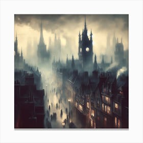 Shadows Of The Past Canvas Print