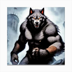 Werewolf 11 Canvas Print