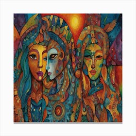 Goddesses Canvas Print