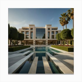 Mansion Canvas Print