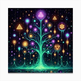 Tree Of Life 4 Canvas Print