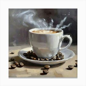 coffee cup Canvas Print