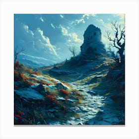 Dark Fantasy Painting Canvas Print