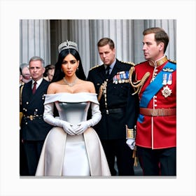 Unknown Queen Canvas Print