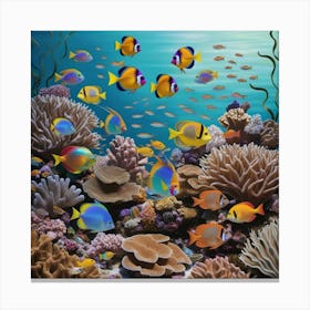 Coral Reef Canvas Print