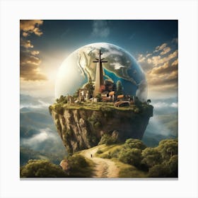 What A Beautiful World Canvas Print