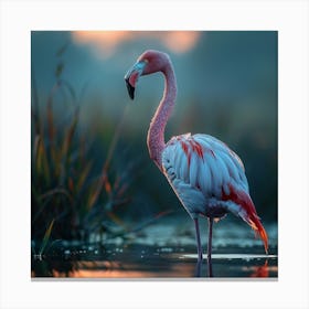 Flamingo 73 Canvas Print