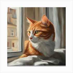 Tabby Canvas Print