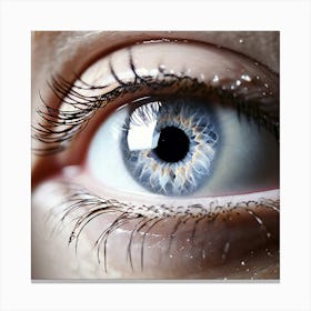 Eye Of A Woman 4 Canvas Print