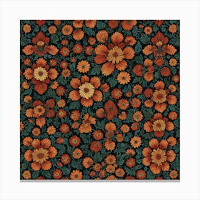 Floral Pattern 1 Canvas Print