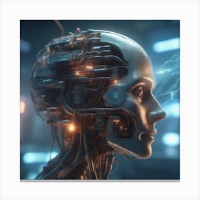 Cyborg 110 Canvas Print