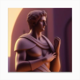 Statue Of Aphrodite 7 Canvas Print