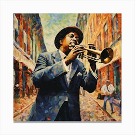 Jazz in New Orleans Canvas Print