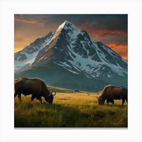 Best mountain Arts Canvas Print
