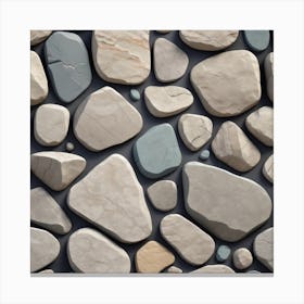 Stone Wall 22 Canvas Print