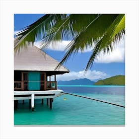 Bora Bora Beach Canvas Print