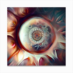 Abstract Fractal Art 1 Canvas Print