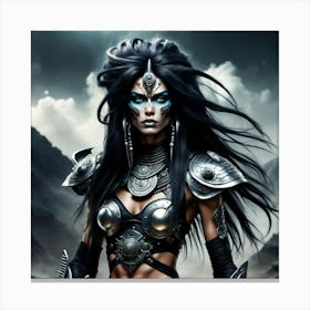 Sexy Warrior Canvas Print