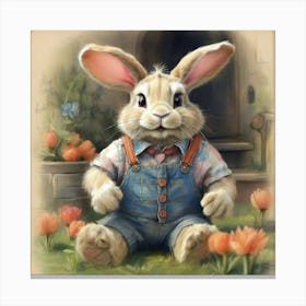 Easter Bunny 5 Canvas Print