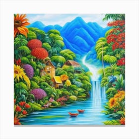 Tropical Paradise 5 Canvas Print