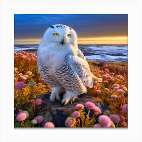 Snowy Owl 1 Canvas Print