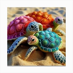 Sea Turtles 9 Canvas Print