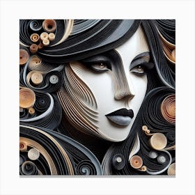 Paper Art 4 Canvas Print