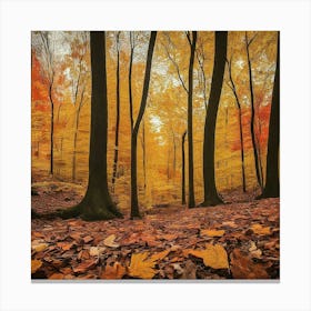 Autumn Forest 8 Canvas Print