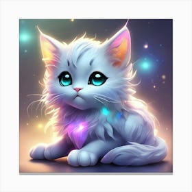 Cute Kitten 4 Canvas Print