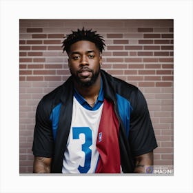 Deandre Jordan AI Canvas Print