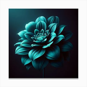 Dahlia 18 Canvas Print