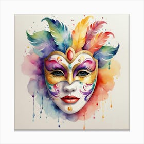 Carnival Mask 4 Canvas Print