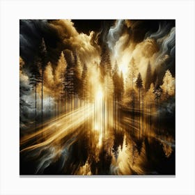 Forest In The Sky 1 Canvas Print