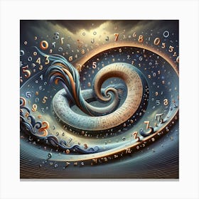 Magical numbers Canvas Print