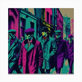 London Streets Canvas Print