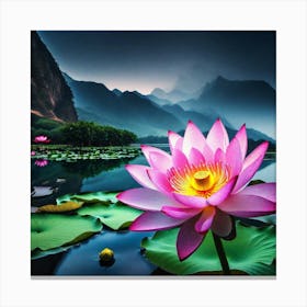 Lotus Flower 77 Canvas Print