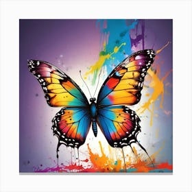 Colorful Butterfly 70 Canvas Print