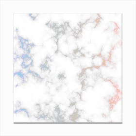 Glassy Multicolor Marble Canvas Print