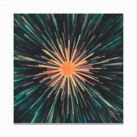 Sunburst 2 Canvas Print