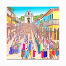 Santa Fe 10 Canvas Print