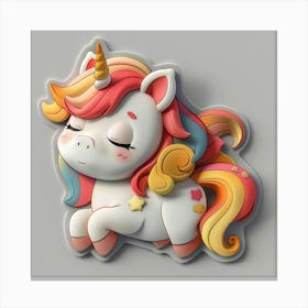 Unicorn 503 Canvas Print