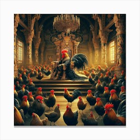 Rooster Canvas Print