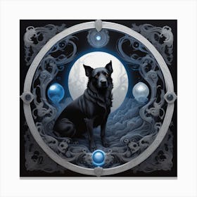 Wolf Moon Canvas Print