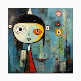 'The Girl' 1 Canvas Print