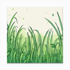 Green Grass 38 Canvas Print