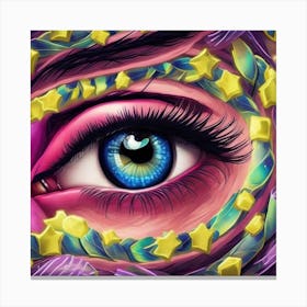 Eye Of The Star Canvas Print