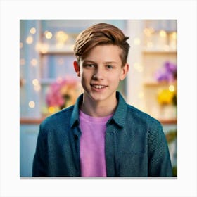 Firefly Trendy Teenager With A Cheerful Vibe 53259 (2) Canvas Print