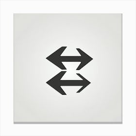 Two Arrows Canvas Print