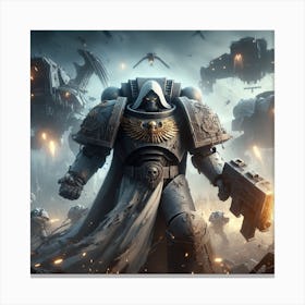 Space Marines Canvas Print