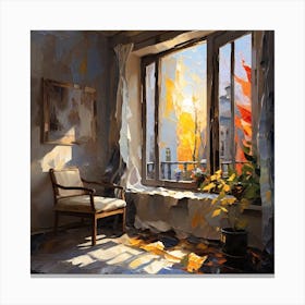 Bim of light Canvas Print